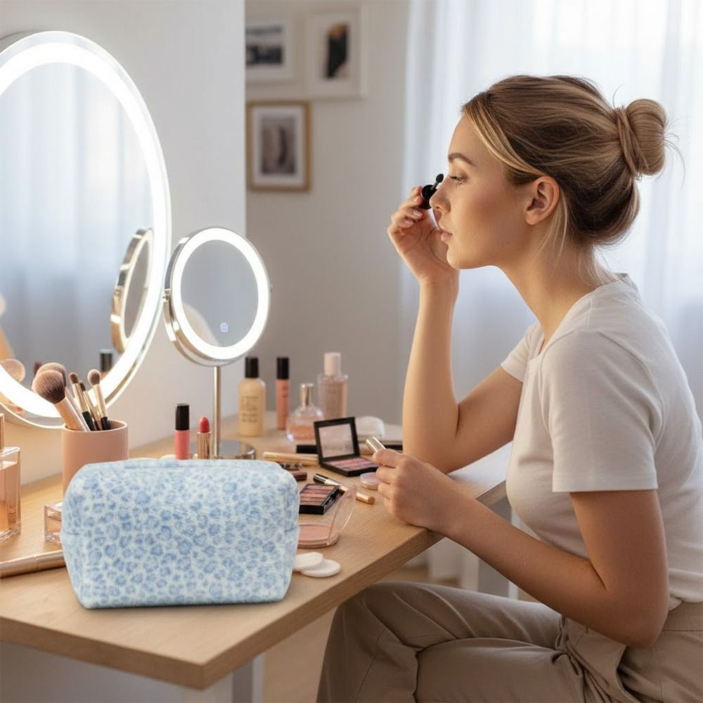 High Quality Fuzzy Makeup Bag  - огляд і ціна Cosmetic Bags
