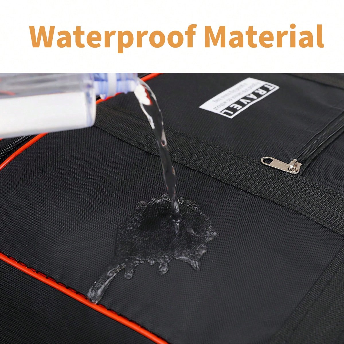 Black Collapsible Rolling Trav - огляд і ціна Foldable Rolling Luggage Bag