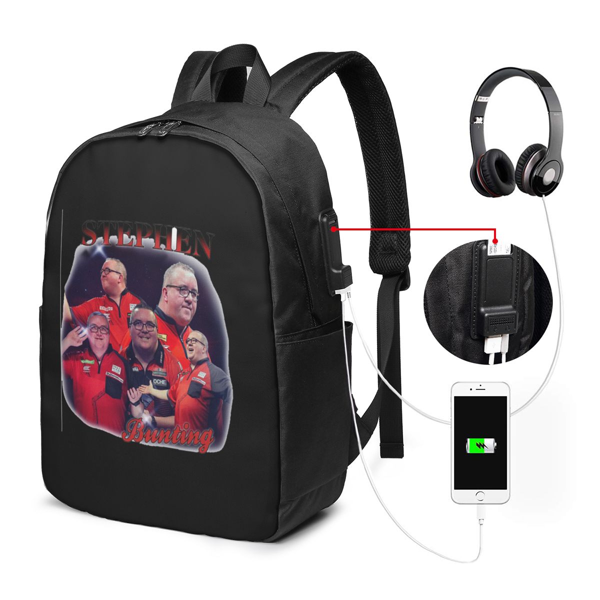 Stephen Bunting Bootleg Backpa - огляд і ціна Backpacks