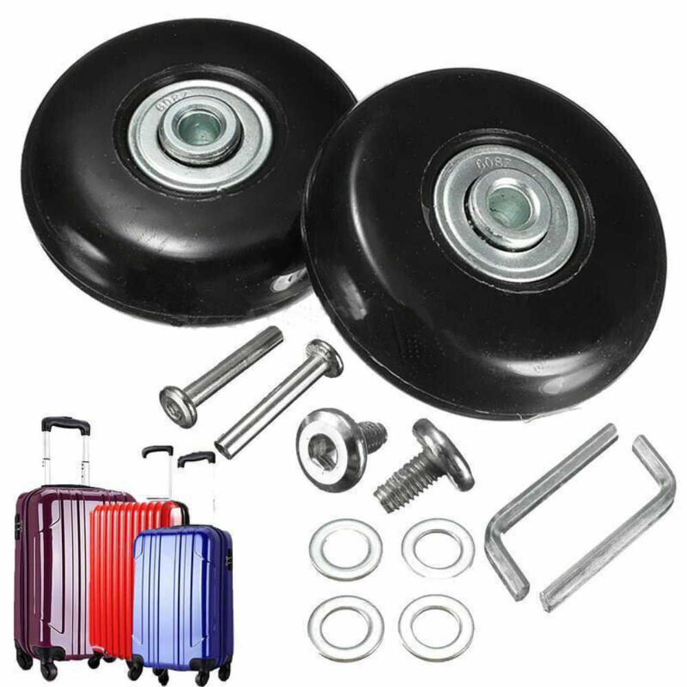 57-59MM Resistant Flexible Sil - огляд і ціна Silent Replacement Luggage Wheels