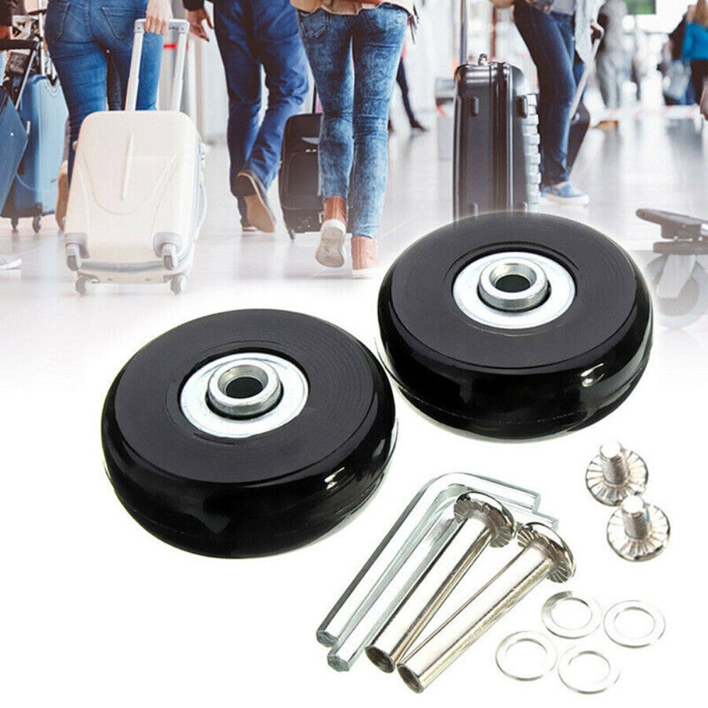57-59MM Resistant Flexible Sil - огляд і ціна Silent Replacement Luggage Wheels