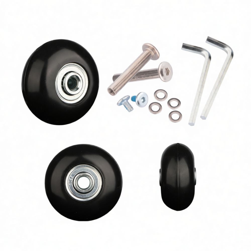 Luggage Casters Rubber Wheels  - огляд і ціна Silent Replacement Luggage Wheels