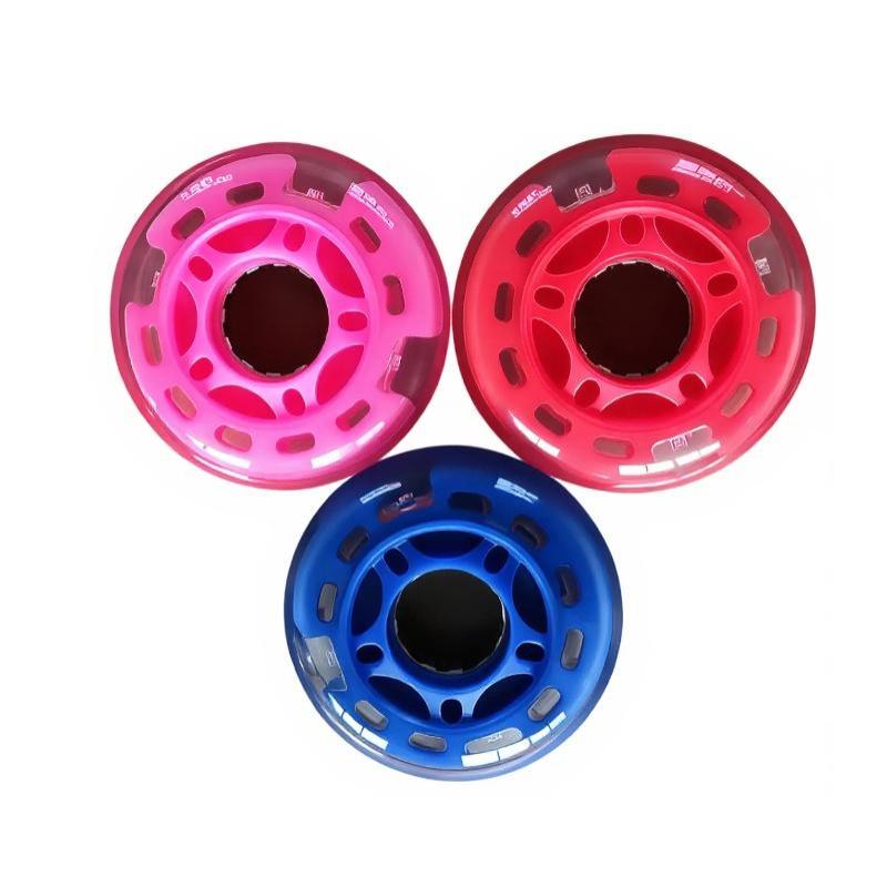 64MM Transparent PU Flash Skat - огляд і ціна Silent Replacement Luggage Wheels