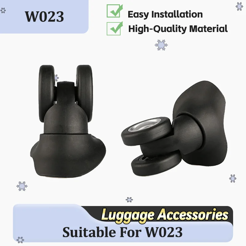 For W023 Luggage Wheel Repair  - огляд і ціна Silent Replacement Luggage Wheels