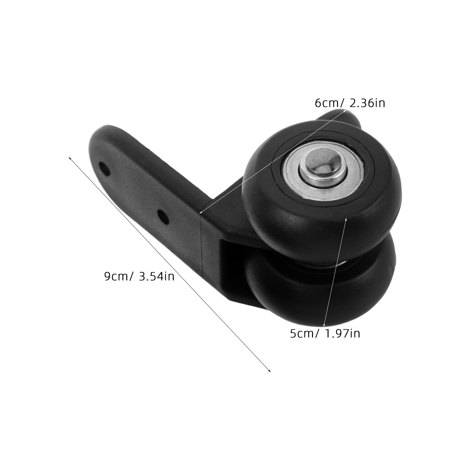 1Pair Heavy Duty Caster Wheels - огляд і ціна Silent Replacement Luggage Wheels