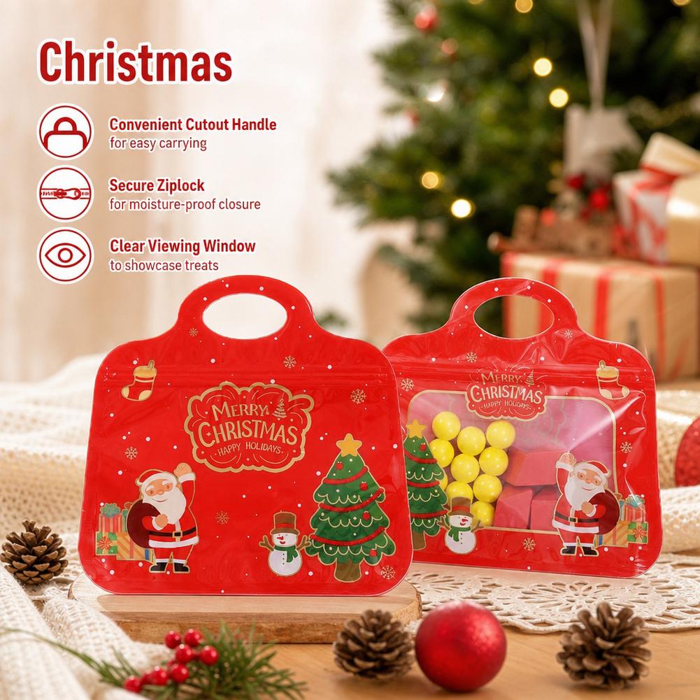 10-50pcs Christmas Self-Sealin - огляд і ціна Handbags