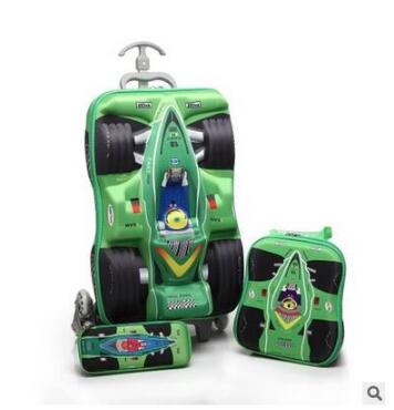 3D Boys Car trolley suitcase C - огляд і ціна Foldable Rolling Luggage Bag